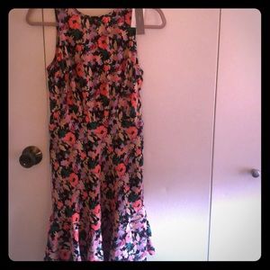 J. Crew Mercantile ruched-waist dress